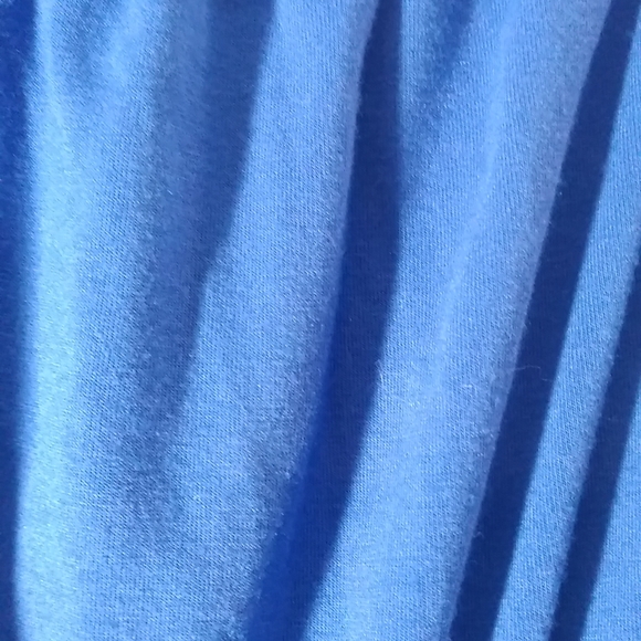 Maurices Periwinkle Elastic Ruched Waist Short Sleeve Baby Doll Style Dress XL - Picture 10 of 13